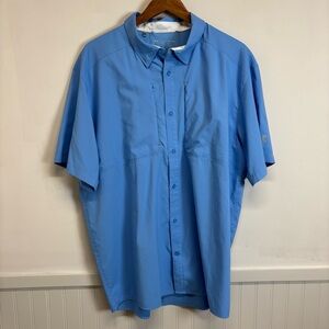 Men's Under Armour Loose Heatgear Button Up Shirt